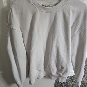 Madewell White Sweatshirt